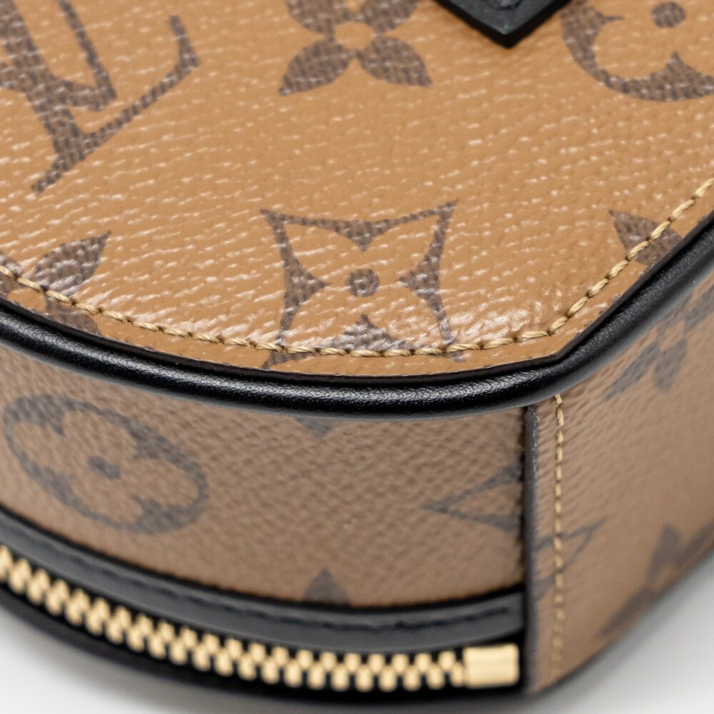 AAA Replica Louis Vuitton LV MINI BOITE CHAPEAU MONOGRAM REVERSE CANVAS GHW