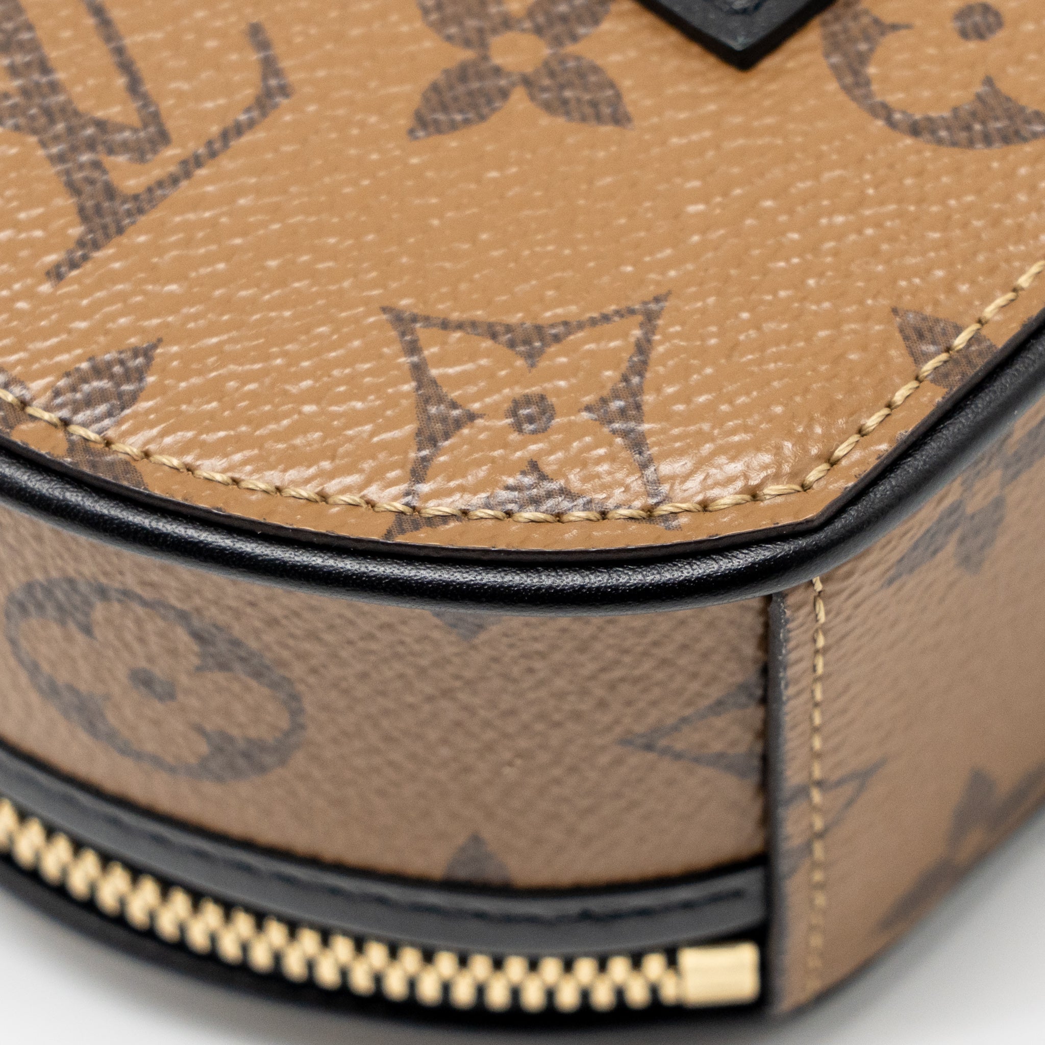 AAA Replica Louis Vuitton LV MINI BOITE CHAPEAU MONOGRAM REVERSE CANVAS GHW
