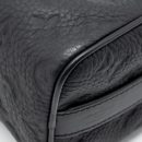 AAA Replica Louis Vuitton LV KEEPALL BANDOULIERE 25 MONOGRAM TAURILLON LEATHER BLACK WITH BLACK HARDWARE