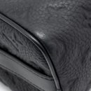 AAA Replica Louis Vuitton LV KEEPALL BANDOULIERE 25 MONOGRAM TAURILLON LEATHER BLACK WITH BLACK HARDWARE