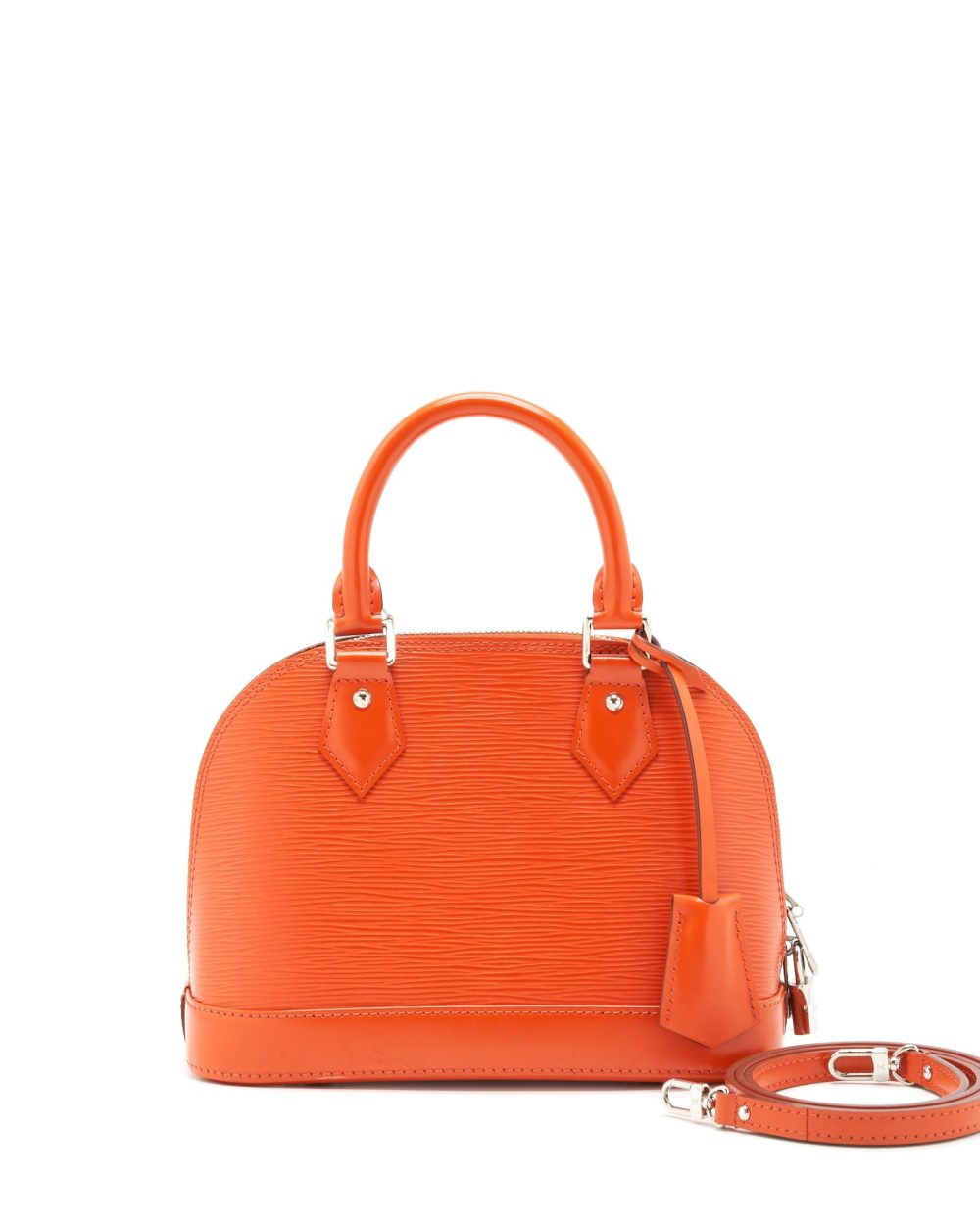 AAA Replica Louis Vuitton LV ALMA BB EPI ORANGE SHW