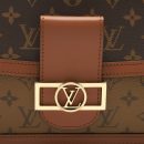 AAA Replica Louis Vuitton LV DAUPHINE MONOGRAM CANVAS GHW