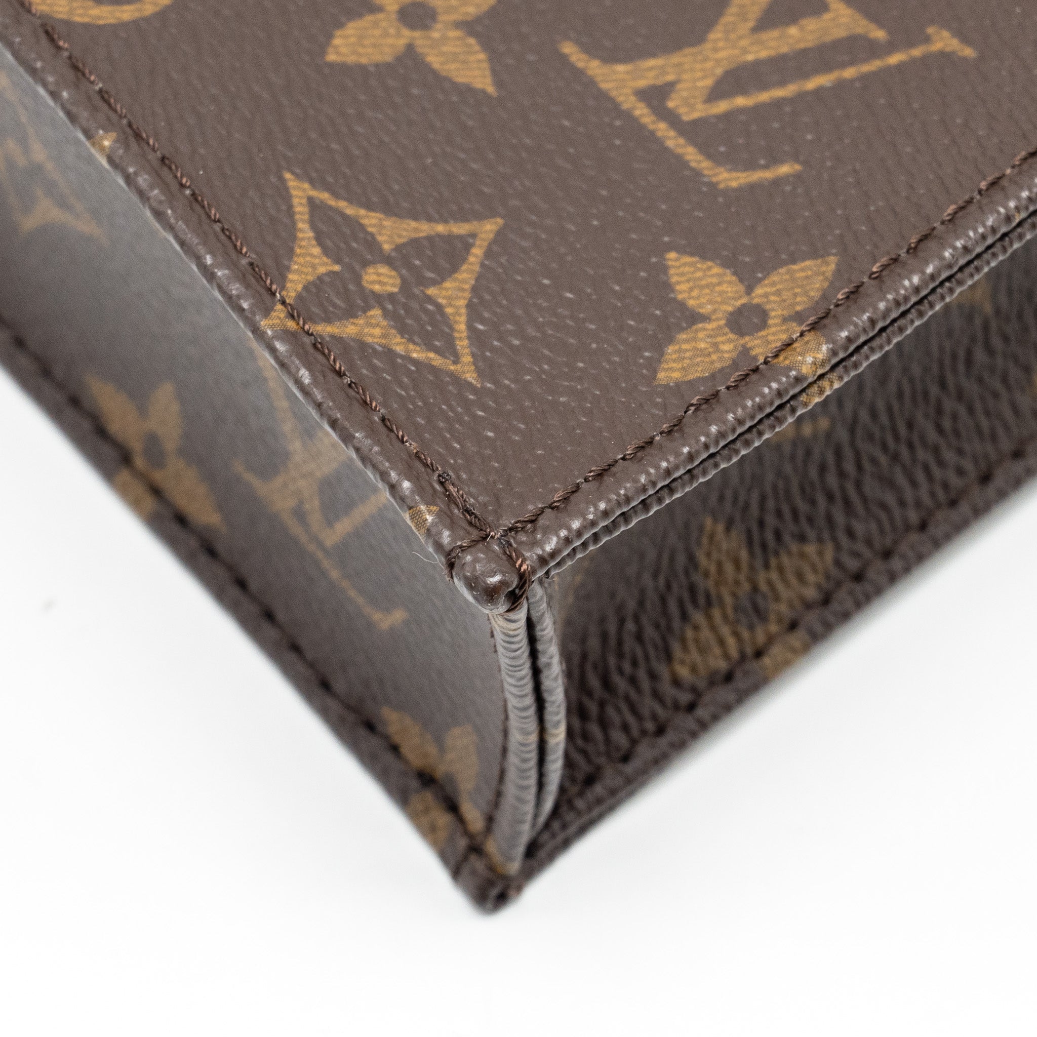 AAA Replica Louis Vuitton LV PETIT SAC PLAT MONOGRAM CANVAS GHW