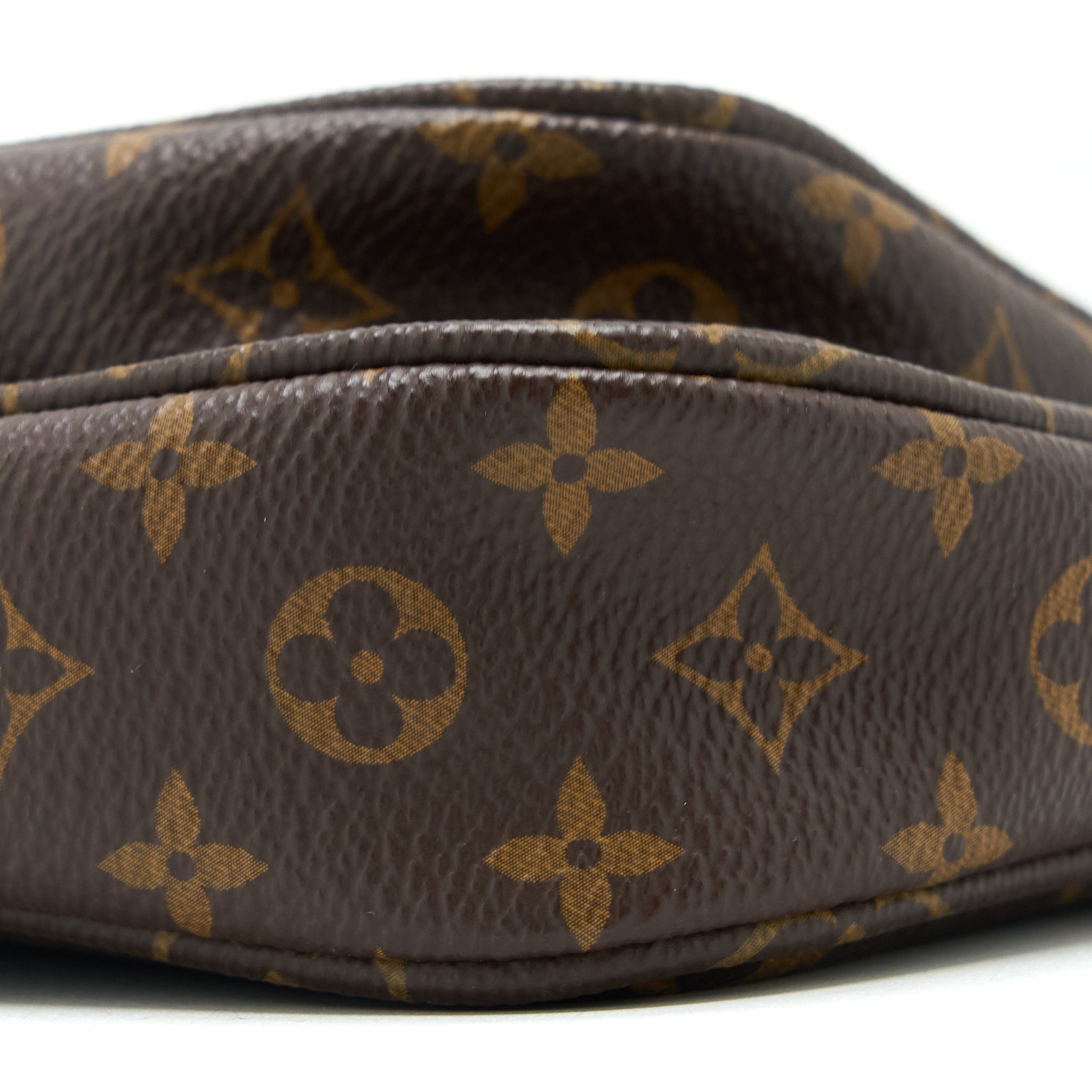 AAA Replica Louis Vuitton LV MULTI POCHETTE ACCESSORIES MONOGRAM CANVAS ROSE CLAIR GHW