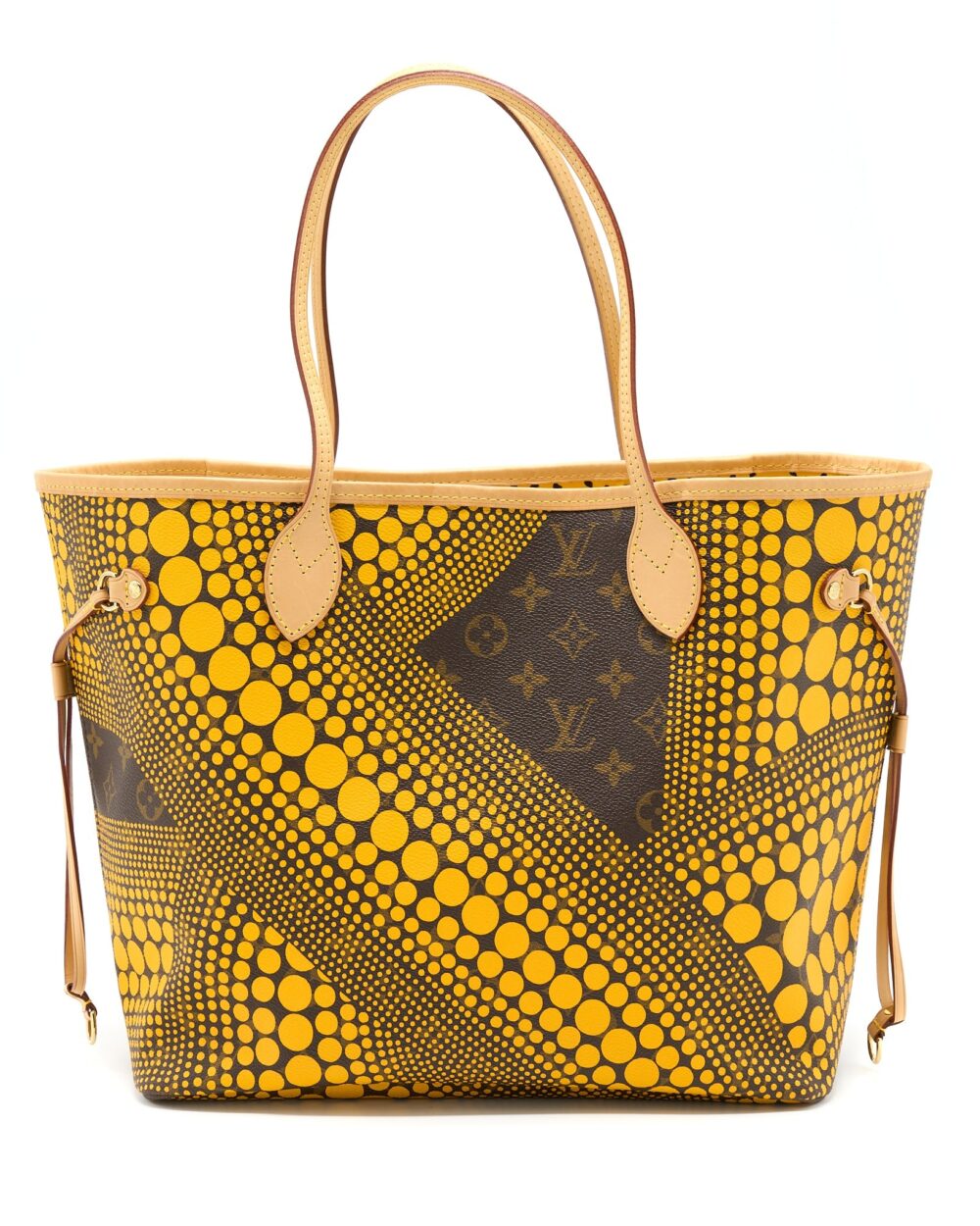AAA Replica Louis Vuitton LV NEVERFULL MM YAYOI KUSAMA LIMITED EDITION GHW