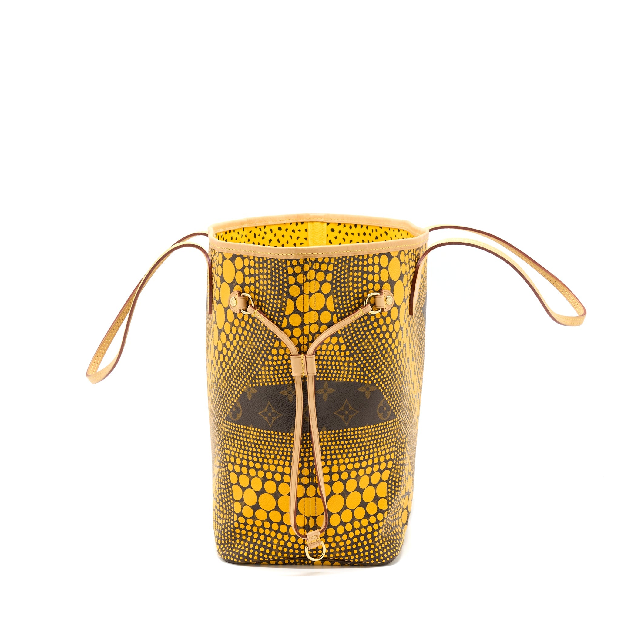 AAA Replica Louis Vuitton LV NEVERFULL MM YAYOI KUSAMA LIMITED EDITION GHW