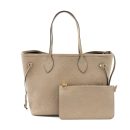 AAA Replica Louis Vuitton LV NEVERFULL MM MONOGRAM EMPREINTE TOURTERELLE GHW (NEW VERSION)