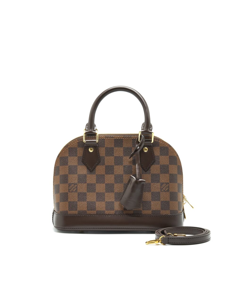 AAA Replica Louis Vuitton LV ALMA BB DAMIEN EBENE