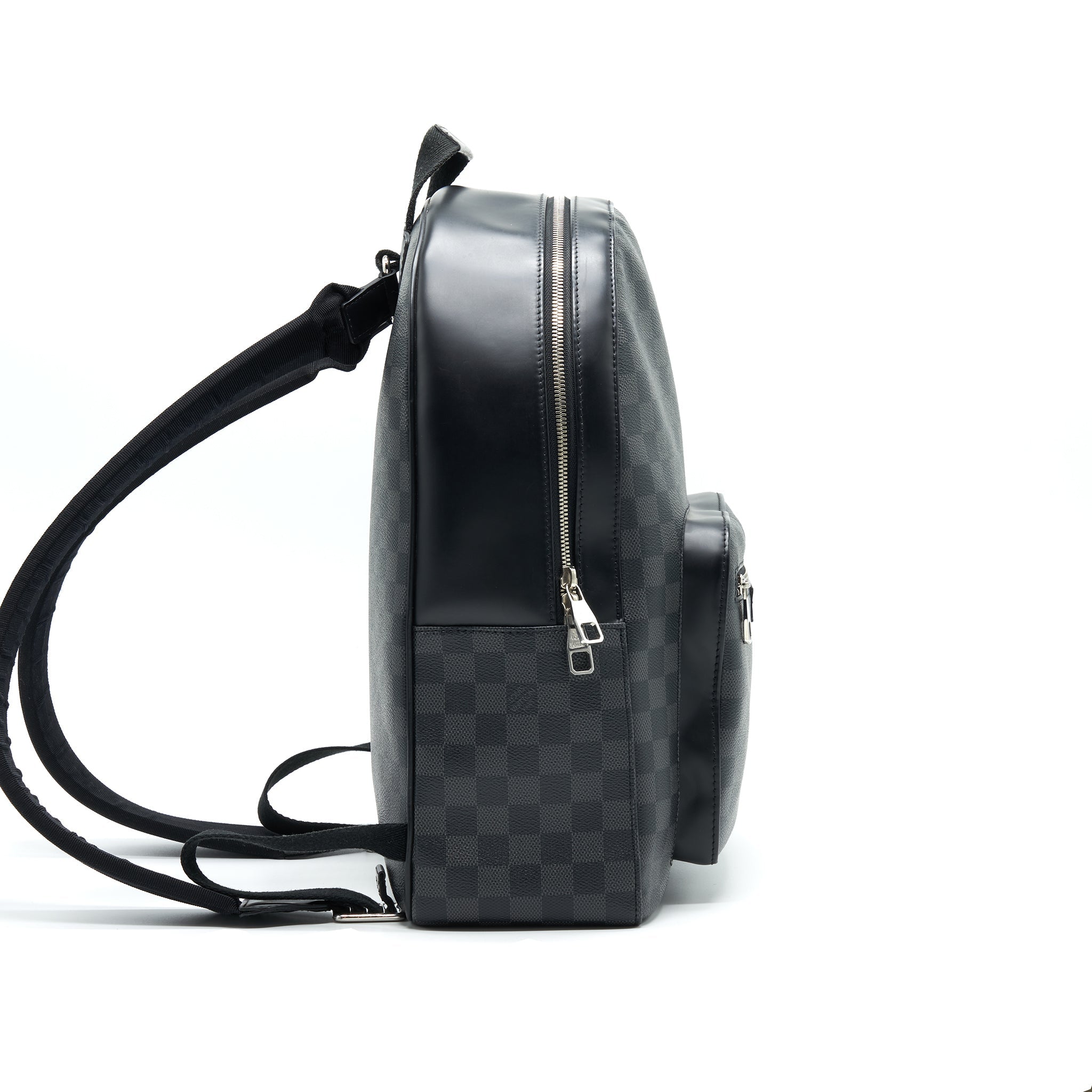 AAA Replica Louis Vuitton LV JOSH BACKPACK DAMIER GRAPHITE