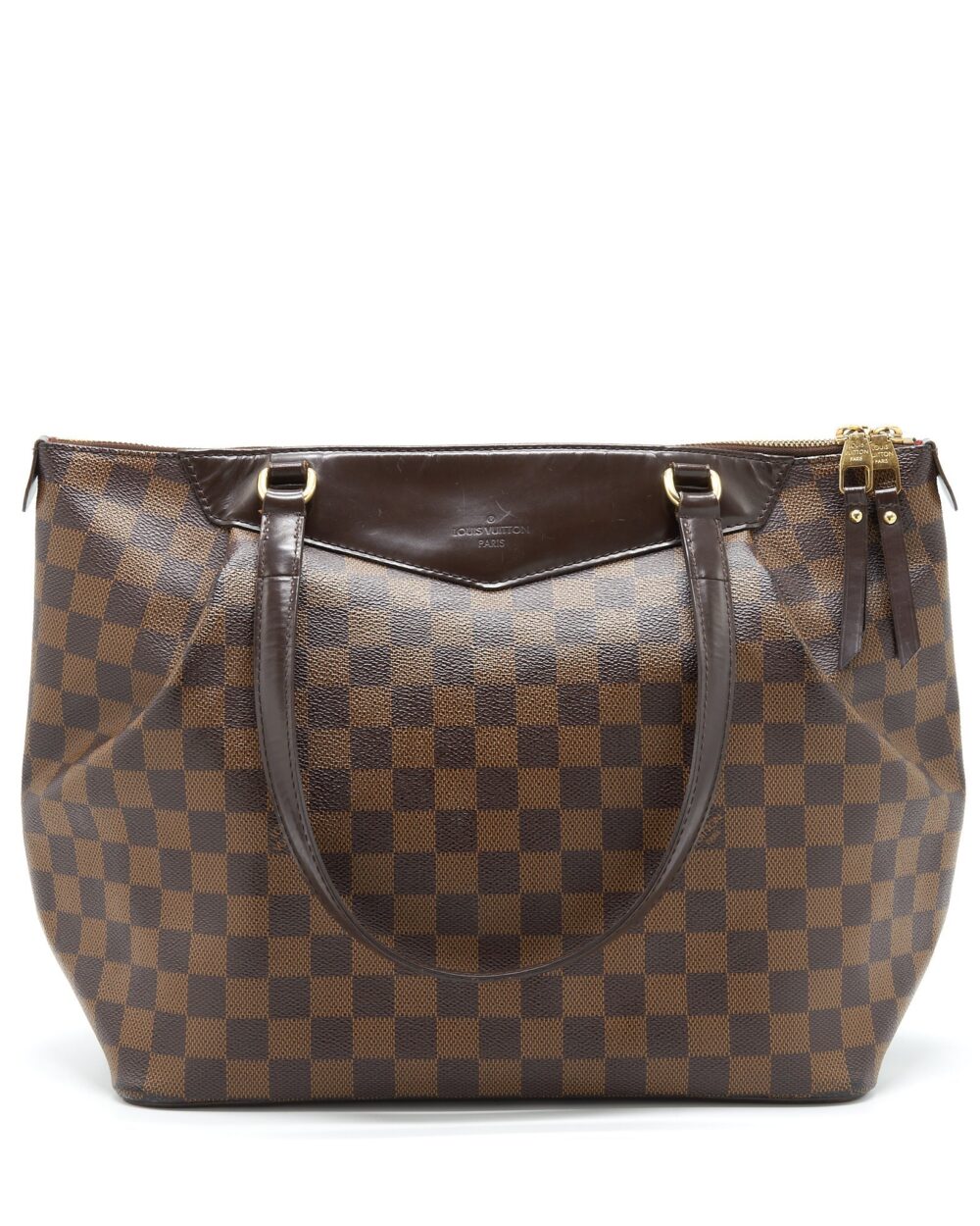 AAA Replica Louis Vuitton LV WESTMINSTER DAMIER EBENE GHW