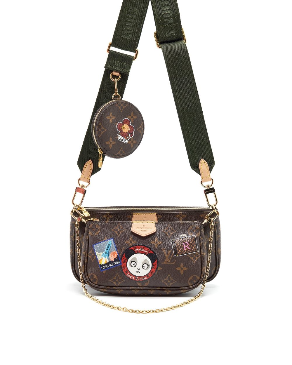 AAA Replica Louis Vuitton LV MULTI POCHETTE ACCESSORIES MY LV WORLD TOUR