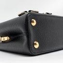 AAA Replica Louis Vuitton LV CAPUCINES BB WITH MONOGRAM FLOWER EMBELLISHMENTS TAURILLON BLACK GHW
