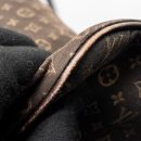 AAA Replica Louis Vuitton LV VINTAGE NEVERFULL MM FABRIC DARK BROWN GHW