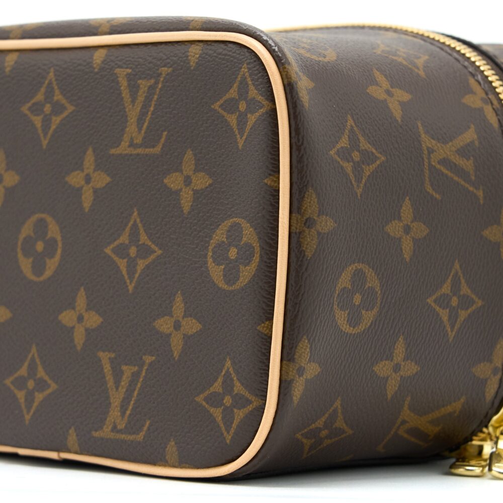 AAA Replica Louis Vuitton LV NICE MINI MONOGRAM CANVAS GHW (NEW VERSION)