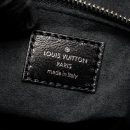 AAA Replica Louis Vuitton LV Carryall Vibe MM Lambskin/Monogram Canvas Black SHW M25143
