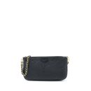 AAA Replica Louis Vuitton LV MULTI POCHETTE ACCESSORIES MONOGRAM EMPRIENTED BLACK GHW (NEW VERSION)