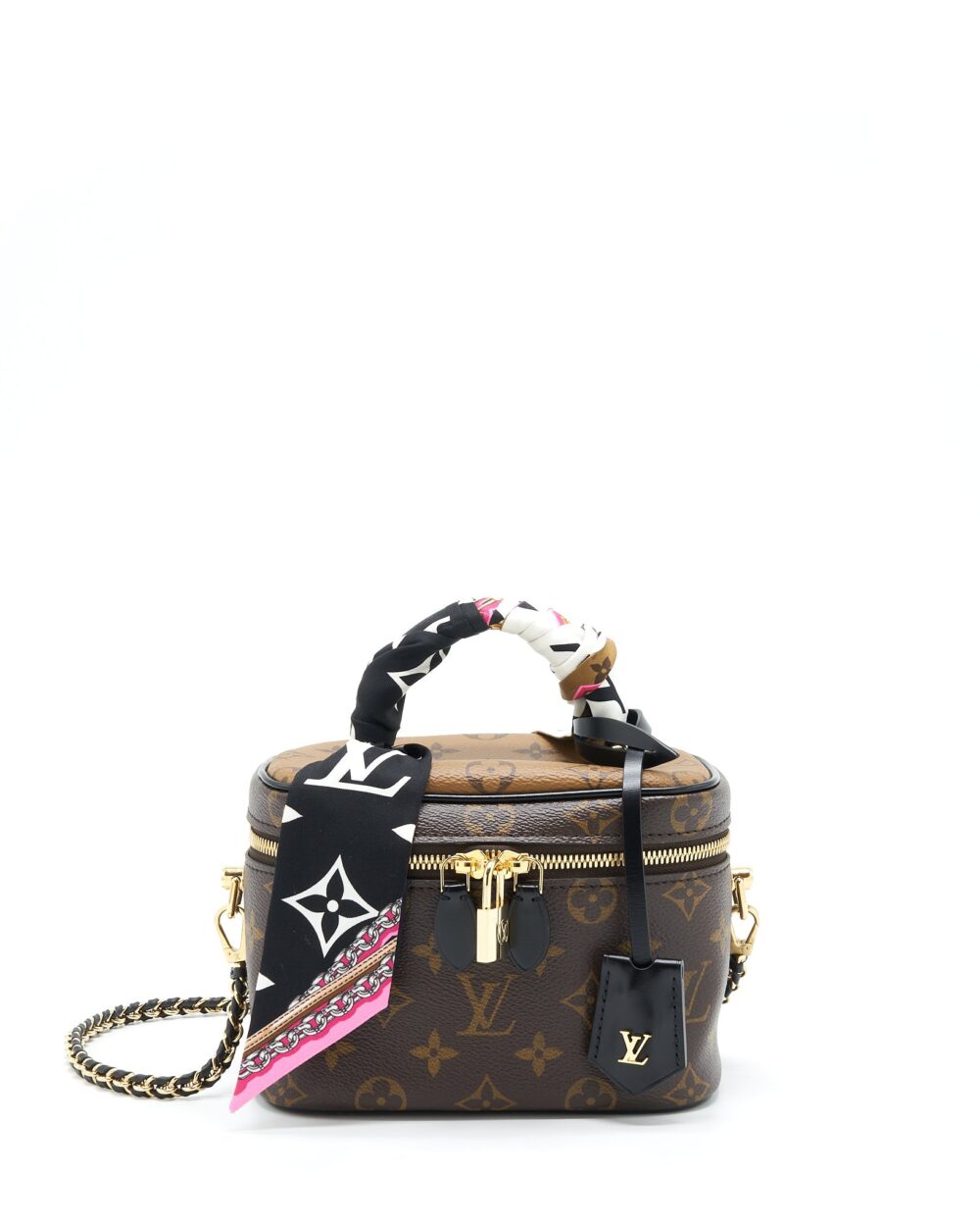 AAA Replica Louis Vuitton LV VANITY PM MONOGRAM CANVAS YEAR 2021 WITH AN EXTRA TWILLY