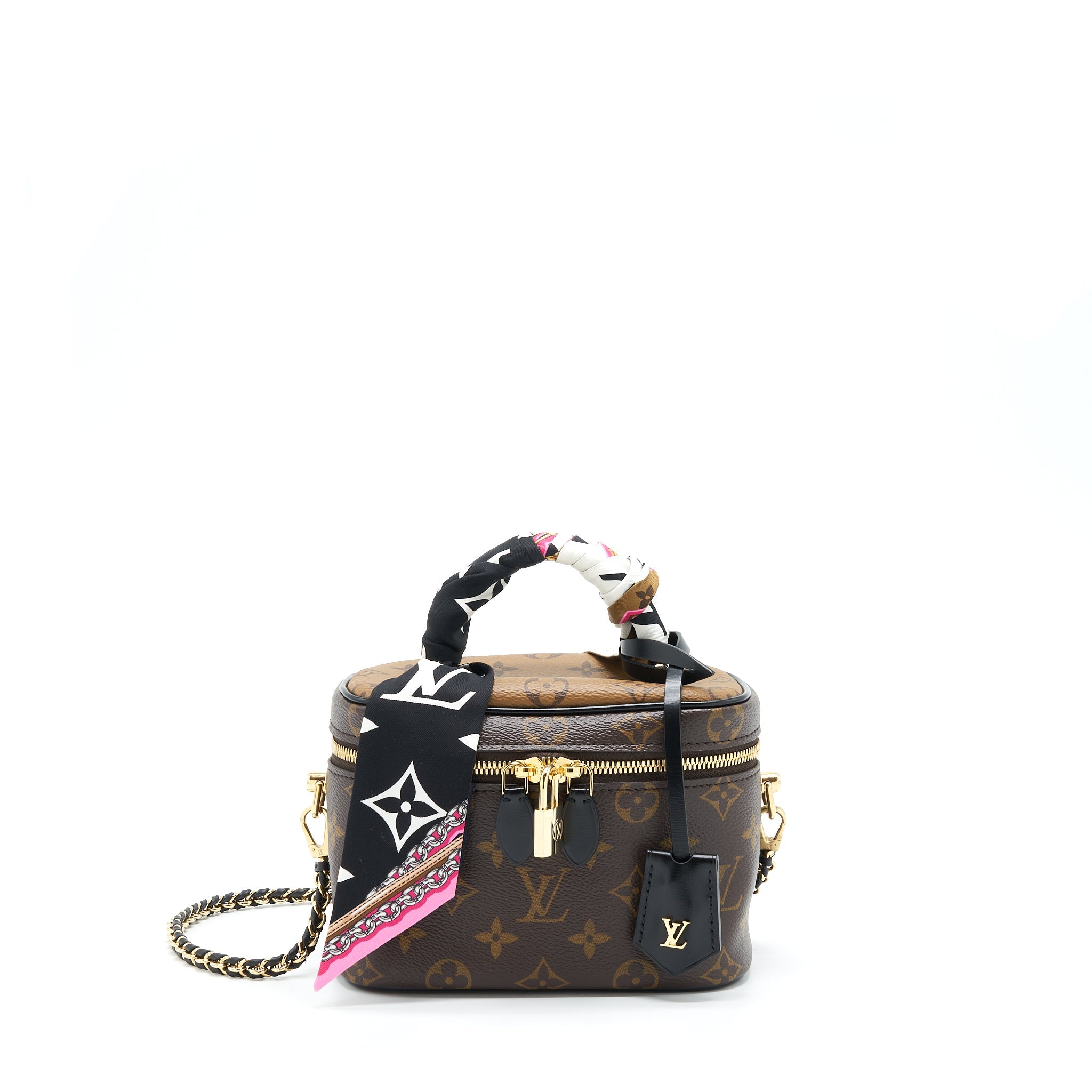 AAA Replica Louis Vuitton LV VANITY PM MONOGRAM CANVAS YEAR 2021 WITH AN EXTRA TWILLY