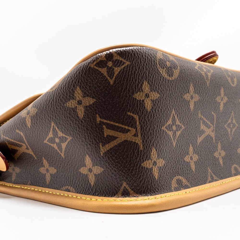 AAA Replica Louis Vuitton LV DIANE BAG WITH JACQUARD STRAP MONOGRAM CANVAS GHW