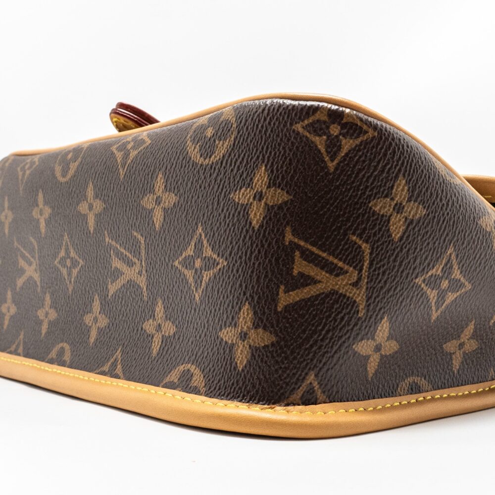 AAA Replica Louis Vuitton LV DIANE BAG WITH JACQUARD STRAP MONOGRAM CANVAS GHW