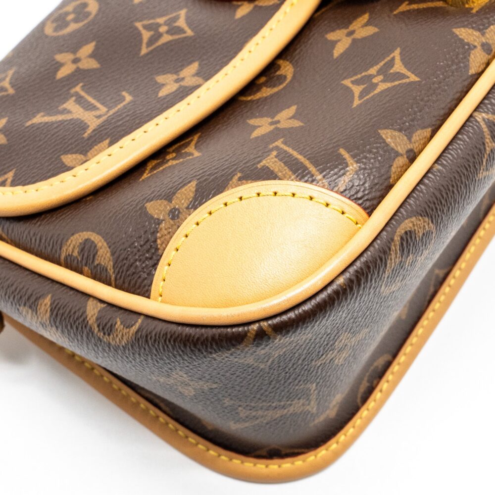 AAA Replica Louis Vuitton LV DIANE BAG WITH JACQUARD STRAP MONOGRAM CANVAS GHW