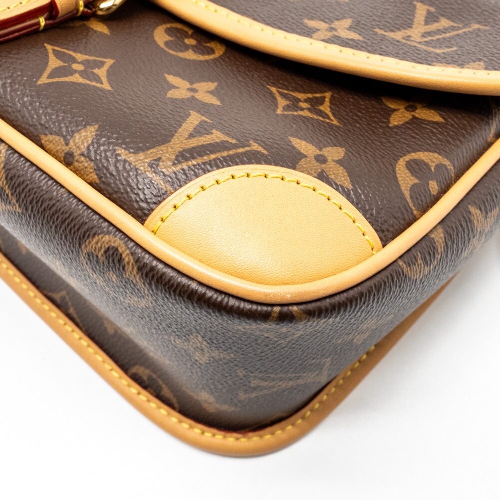AAA Replica Louis Vuitton LV DIANE BAG WITH JACQUARD STRAP MONOGRAM CANVAS GHW