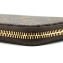 AAA Replica Louis Vuitton LV CLEMENCE LONG WALLET MONOGRAM CANVAS FUCHSIA