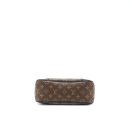 AAA Replica Louis Vuitton LV BOULOGNE BAG MONOGRAM CANVAS/BLACK GHW (NEW VERSION)
