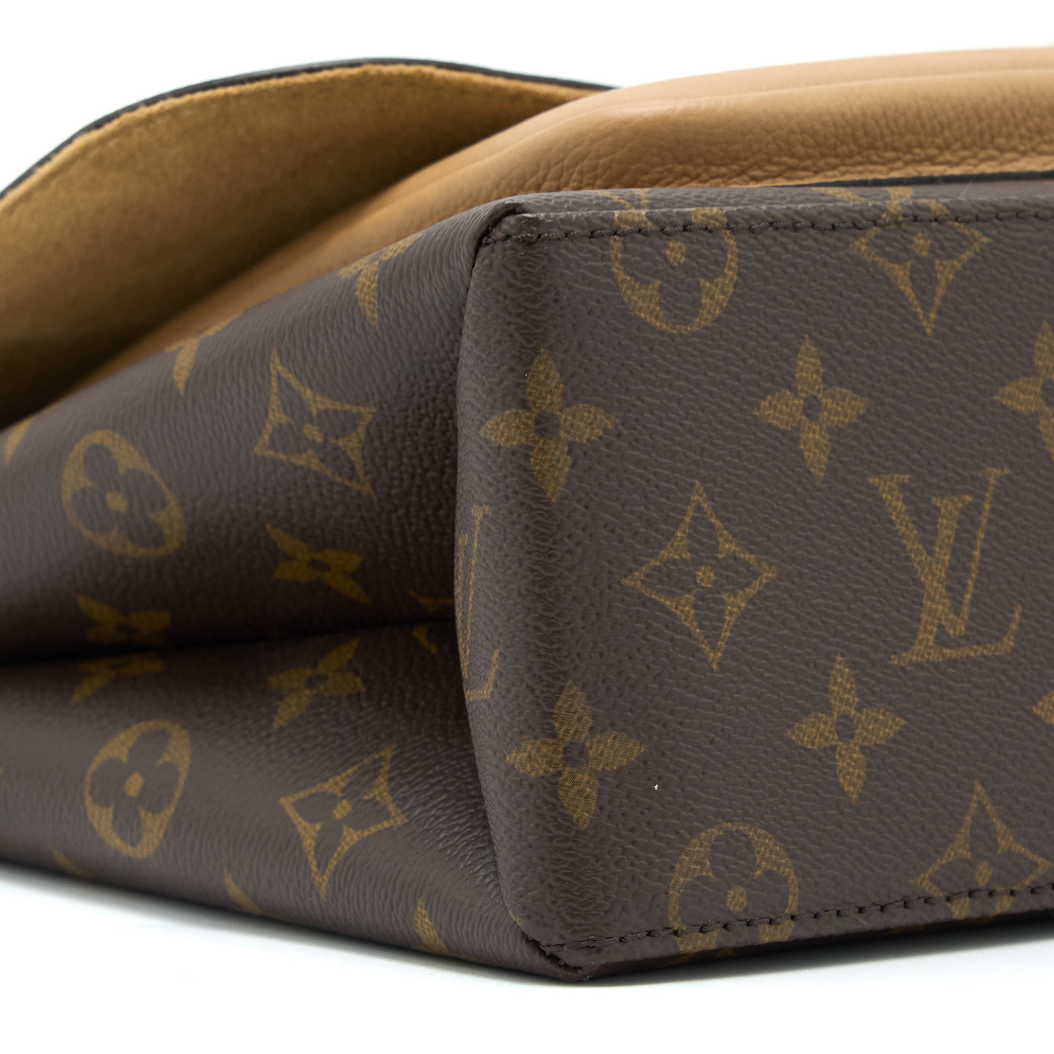 AAA Replica Louis Vuitton LV MARIGNAN TOP HANDLE MESSENGER BAG MONOGRAM CANVAS BROWN GHW