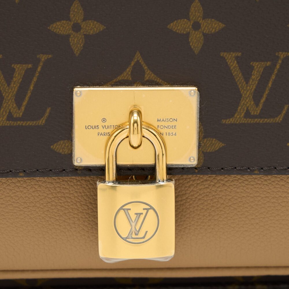 AAA Replica Louis Vuitton LV MARIGNAN TOP HANDLE MESSENGER BAG MONOGRAM CANVAS BROWN GHW