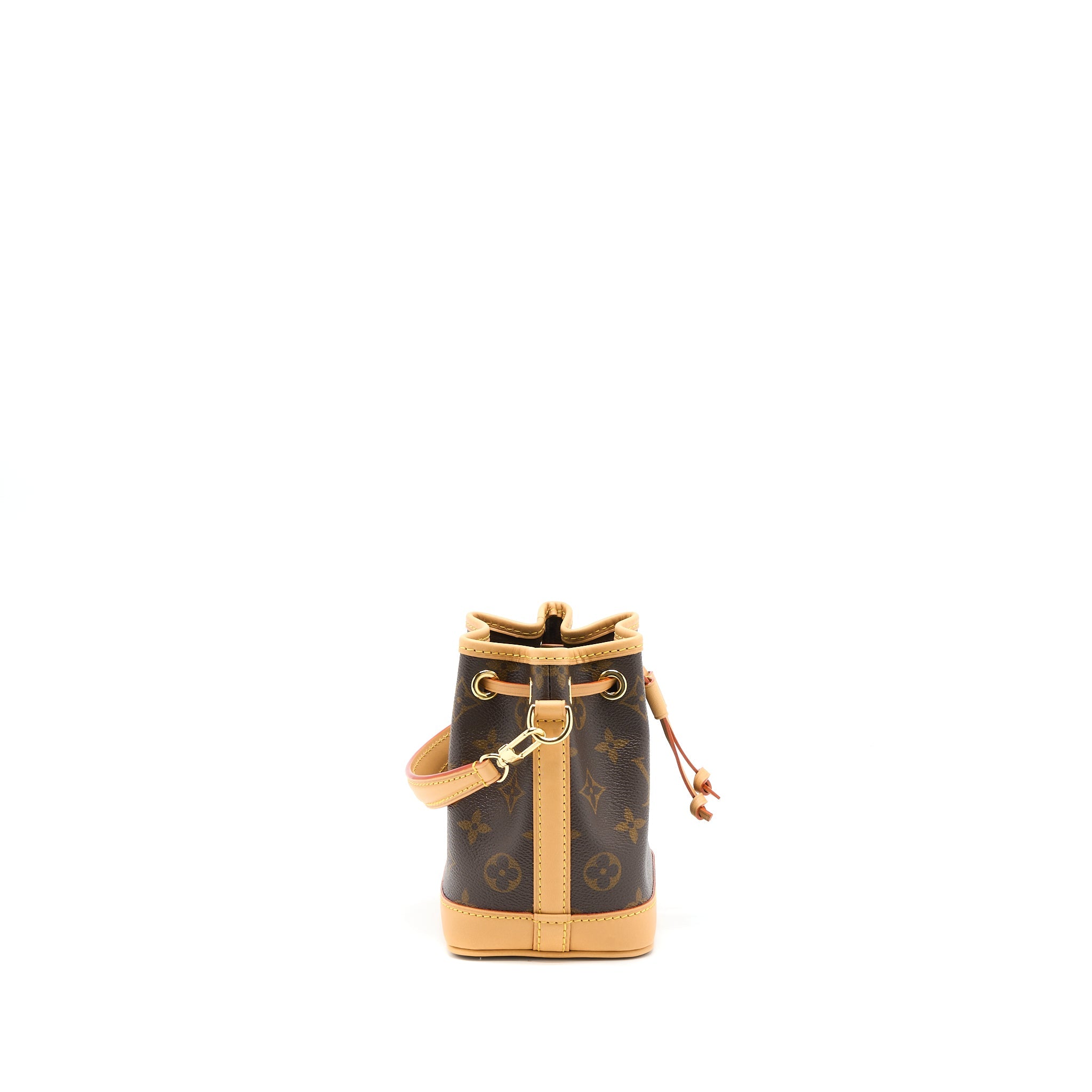 AAA Replica Louis Vuitton LV NANO NOE MONOGRAM CANVAS GHW