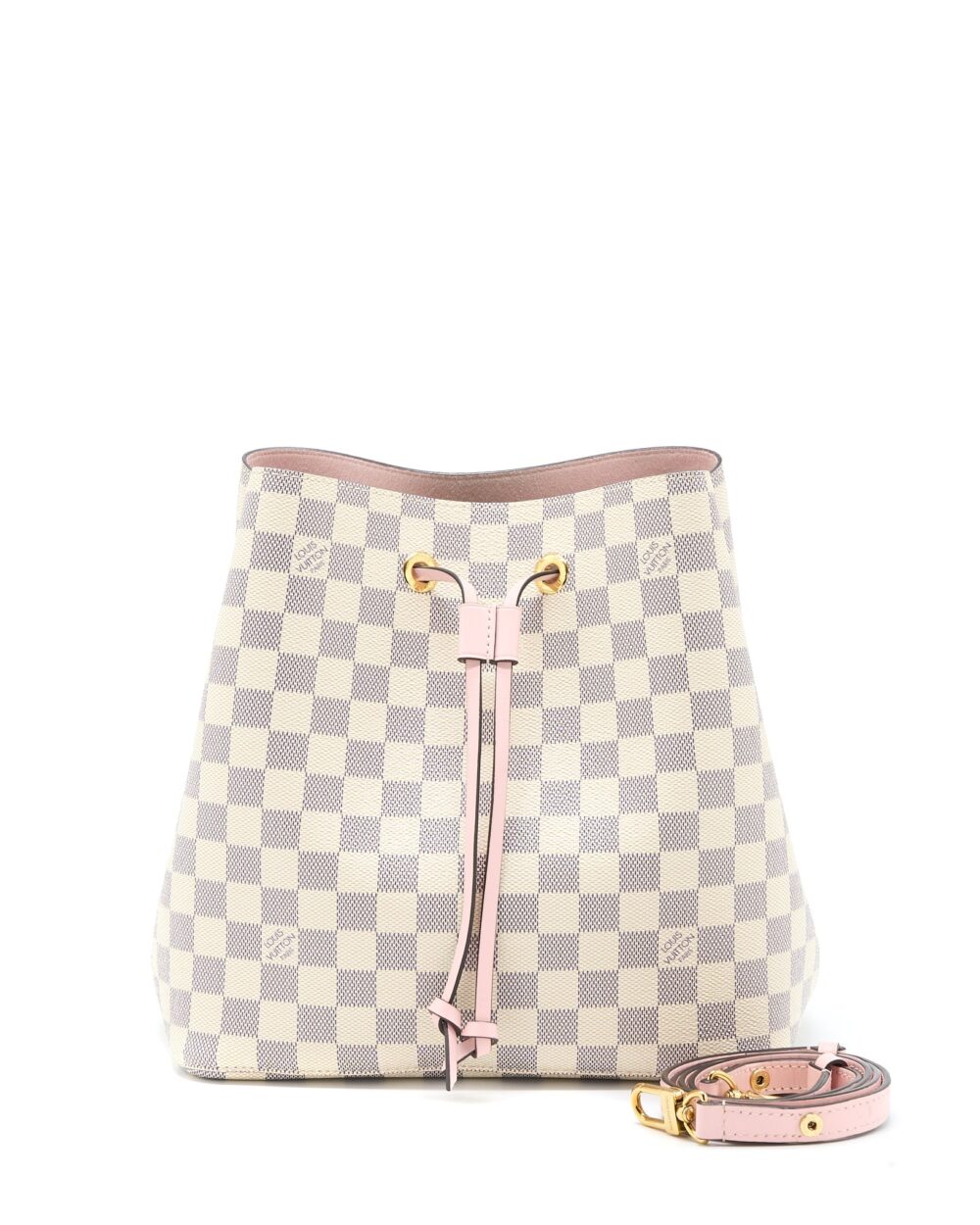 AAA Replica Louis Vuitton LV NEO NOE DAMIER AZUR CANVAS GHW