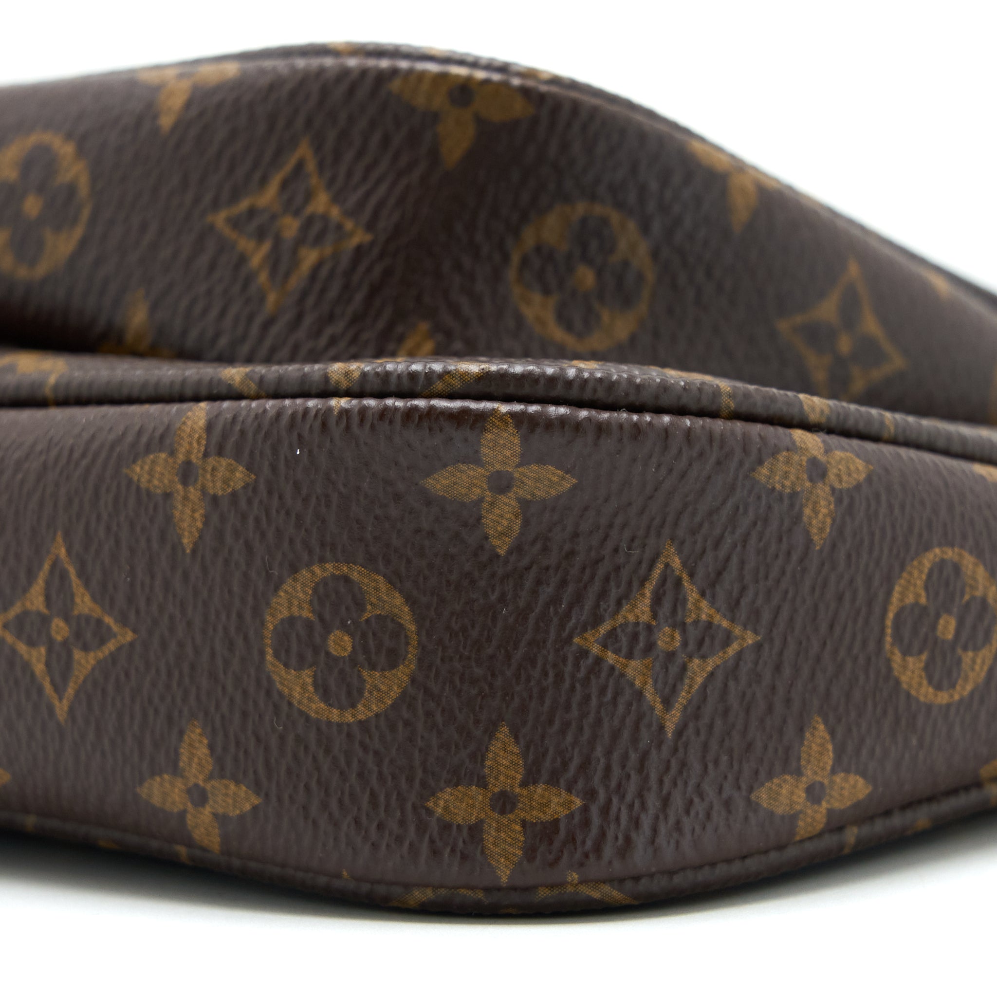 AAA Replica Louis Vuitton LV MULTI POCHETTE ACCESSORIES MONOGRAM CANVAS KHAKI STRAP GHW (NEW VERSION)