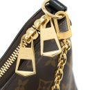 AAA Replica Louis Vuitton LV BOULOGNE BAG MONOGRAM CANVAS/BLACK GHW (NEW VERSION)