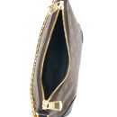 AAA Replica Louis Vuitton LV BOULOGNE BAG MONOGRAM CANVAS/BLACK GHW (NEW VERSION)