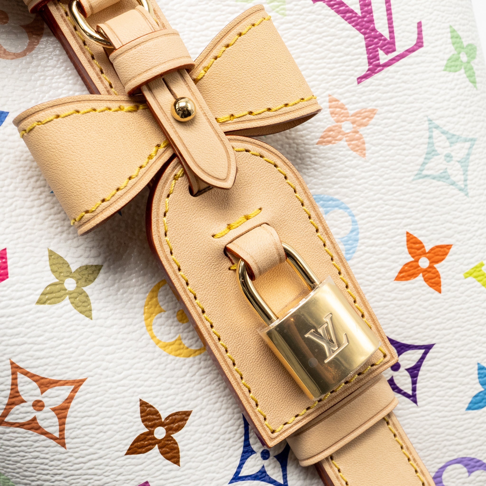 AAA Replica Louis Vuitton LV MURAKAMI ALL IN BB MONOGRAM CANVAS/LEATHER MULTICOLOUR GHW