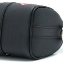 AAA Replica Louis Vuitton LV KEEPALL XS DENIM BLACK/LEATHER SHW