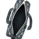 AAA Replica Louis Vuitton LV KEEPALL XS DENIM BLACK/LEATHER SHW