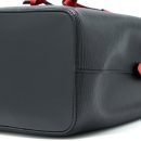 AAA Replica Louis Vuitton LV NEONOE BB EPI BLACK SAFRAN SHW