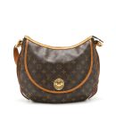 AAA Replica Louis Vuitton LV VINTAGE LARGE SHOULDER BAG MONOGRAM CANVAS GHW