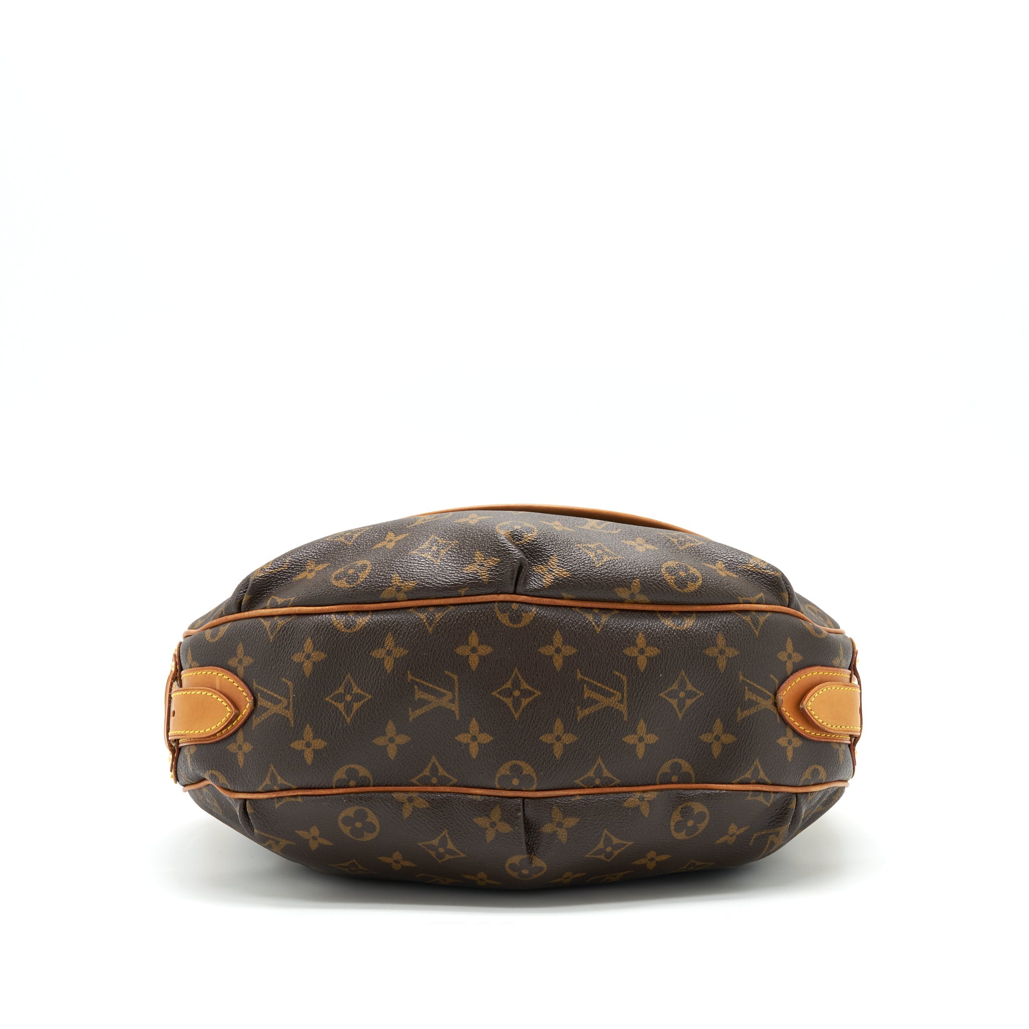 AAA Replica Louis Vuitton LV VINTAGE LARGE SHOULDER BAG MONOGRAM CANVAS GHW