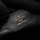 AAA Replica Louis Vuitton LV CAPUCINES MM CALFSKIN BLACK GHW