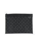 AAA Replica Louis Vuitton LV DISCOVERY POUCH MONOGRAM ECLIPSE COATED CANVAS