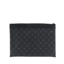 AAA Replica Louis Vuitton LV DISCOVERY POUCH MONOGRAM ECLIPSE COATED CANVAS