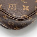 AAA Replica Louis Vuitton LV MULTI POCHETTE ACCESSORIES MONOGRAM CANVAS KHAKI GHW