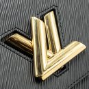 AAA Replica Louis Vuitton LV TWIST MM EPI BLACK GHW