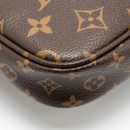 AAA Replica Louis Vuitton LV MULTI POCHETTE ACCESSORIES MONOGRAM CANVAS KHAKI GHW