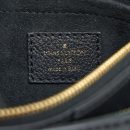 AAA Replica Louis Vuitton LV MULTI POCHETTE ACCESSORIES MONOGRAM EMPRIENTED BLACK GHW (NEW VERSION)