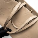 AAA Replica Louis Vuitton LV ON THE GO MM MONOGRAM EMPREINTE TOURTERELLE GHW