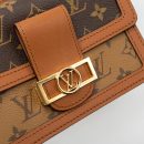 AAA Replica Louis Vuitton LV DAUPHINE BUMBAG MONOGRAM CANVAS GHW